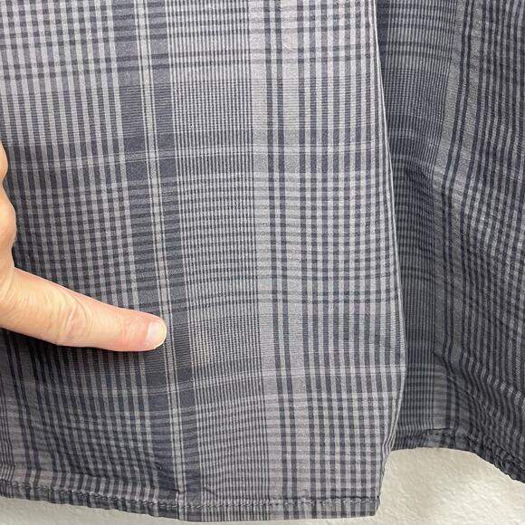 Volcom Shirt Mens Gray Snap Front Long Sleeve XL Western Casual Workwear Skater - Picture 11 of 12